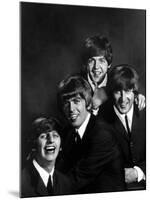Ringo Starr, George Harrison, Paul McCartney and John Lennon-John Dominis-Mounted Premium Photographic Print