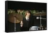 Ringo Starr Playing Drums-null-Framed Stretched Canvas