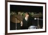 Ringo Starr Playing Drums-null-Framed Photographic Print