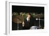 Ringo Starr Playing Drums-null-Framed Photographic Print