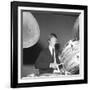 Ringo Starr Playing the Drums-Associated Newspapers-Framed Photo