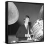 Ringo Starr Playing the Drums-Associated Newspapers-Framed Stretched Canvas