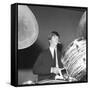 Ringo Starr Playing the Drums-Associated Newspapers-Framed Stretched Canvas