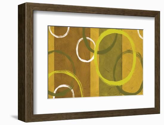 Rings and Stripes II-Franz Kandiny-Framed Art Print