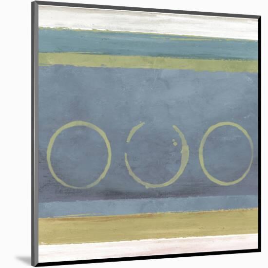 Rings I-Felix Latsch-Mounted Art Print