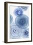 Rings of Blue I-Tom Reeves-Framed Art Print