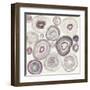 Rings of Power v2-Albena Hristova-Framed Art Print