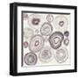 Rings of Power v2-Albena Hristova-Framed Art Print