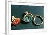 Rings with Inscription, Jewelery, Tunisia, C3rd-4th Century-null-Framed Photographic Print