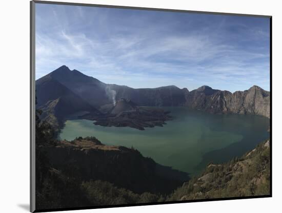 Rinjani Eruption, Lombok Island, Indonesia-null-Mounted Photographic Print