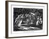 Rink to Me Only with Thine Eyes, 1876-George Louis Palmella Busson Du Maurier-Framed Giclee Print