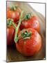 Rinsed Tomatoes with Water Droplets-Clara Gonzalez-Mounted Photographic Print