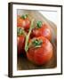 Rinsed Tomatoes with Water Droplets-Clara Gonzalez-Framed Photographic Print