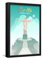 Rio 2016 Summer Games-null-Framed Poster