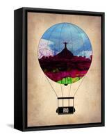 Rio Air Balloon-NaxArt-Framed Stretched Canvas