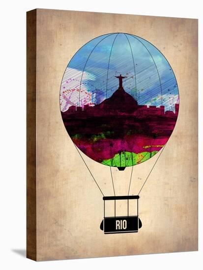 Rio Air Balloon-NaxArt-Stretched Canvas