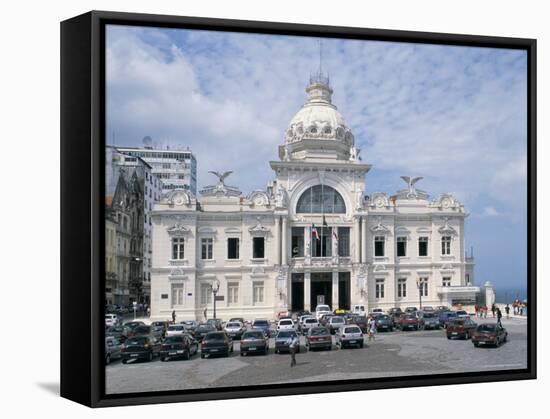 Rio Branco Palace, Salvador, Bahia, Brazil, South America-G Richardson-Framed Stretched Canvas