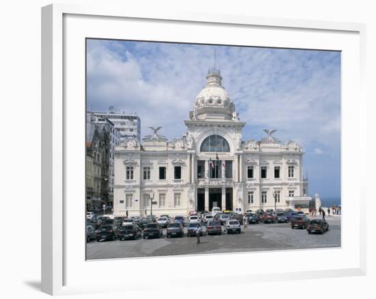 Rio Branco Palace, Salvador, Bahia, Brazil, South America-G Richardson-Framed Photographic Print