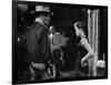 RIO BRAVO, 1959 directed by HOWARD HAWKS John Wayne (b/w photo)-null-Framed Photo