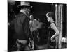 RIO BRAVO, 1959 directed by HOWARD HAWKS John Wayne (b/w photo)-null-Mounted Photo