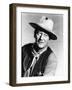 RIO BRAVO, 1959 directed by HOWARD HAWKS John Wayne (b/w photo)-null-Framed Photo