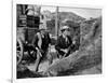 RIO BRAVO, 1959 directed by HOWARD HAWKS John Wayne (b/w photo)-null-Framed Photo