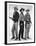 RIO BRAVO, 1959 directed by HOWARD HAWKS John Wayne, Dean Martin and Ricky Nelson (b/w photo)-null-Framed Photo