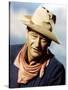 RIO BRAVO, 1959 directed by HOWARD HAWKS John Wayne (photo)-null-Stretched Canvas