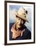 RIO BRAVO, 1959 directed by HOWARD HAWKS John Wayne (photo)-null-Framed Photo