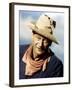 RIO BRAVO, 1959 directed by HOWARD HAWKS John Wayne (photo)-null-Framed Photo