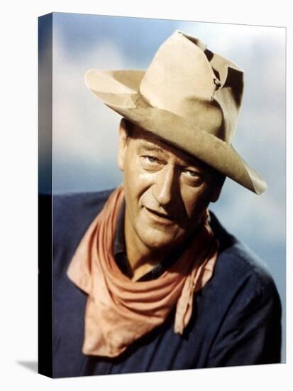 Rio Bravo 1959 Directed by Howard Hawks John Wayne-null-Stretched Canvas