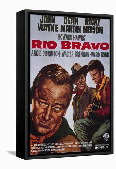 Rio Bravo, 1959-null-Framed Stretched Canvas