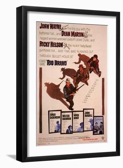 Rio Bravo, 1959-null-Framed Art Print