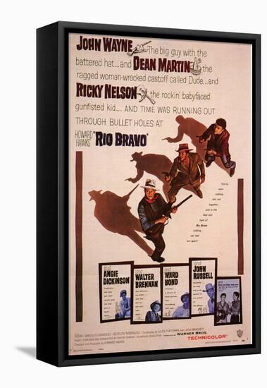 Rio Bravo, 1959-null-Framed Stretched Canvas