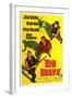 Rio Bravo, Australian Movie Poster, 1959-null-Framed Art Print