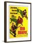 Rio Bravo, Australian Movie Poster, 1959-null-Framed Art Print