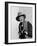 Rio Bravo by Howard Hawks with Walter Brennan, 1959 (b/w photo)-null-Framed Photo