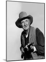 Rio Bravo by Howard Hawks with Walter Brennan, 1959 (b/w photo)-null-Mounted Photo