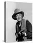 Rio Bravo by Howard Hawks with Walter Brennan, 1959 (b/w photo)-null-Stretched Canvas