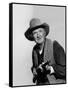 Rio Bravo by Howard Hawks with Walter Brennan, 1959 (b/w photo)-null-Framed Stretched Canvas