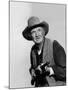 Rio Bravo by Howard Hawks with Walter Brennan, 1959 (b/w photo)-null-Mounted Photo