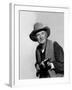 Rio Bravo by Howard Hawks with Walter Brennan, 1959 (b/w photo)-null-Framed Photo