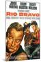 Rio Bravo, German Movie Poster, 1959-null-Mounted Art Print