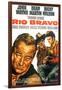 Rio Bravo, German Movie Poster, 1959-null-Framed Art Print