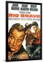 Rio Bravo, German Movie Poster, 1959-null-Framed Art Print