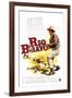 Rio Bravo, German Movie Poster, 1959-null-Framed Art Print