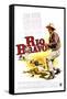 Rio Bravo, German Movie Poster, 1959-null-Framed Stretched Canvas