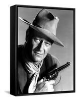 Rio Bravo, John Wayne, 1959-null-Framed Stretched Canvas