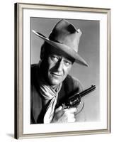 Rio Bravo, John Wayne, 1959-null-Framed Photo