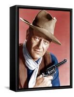 RIO BRAVO, John Wayne, 1959-null-Framed Stretched Canvas